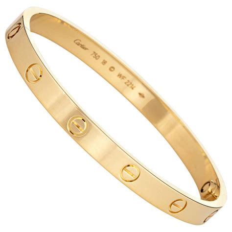 cartier love bracelet second hand|pre owned cartier bracelets.